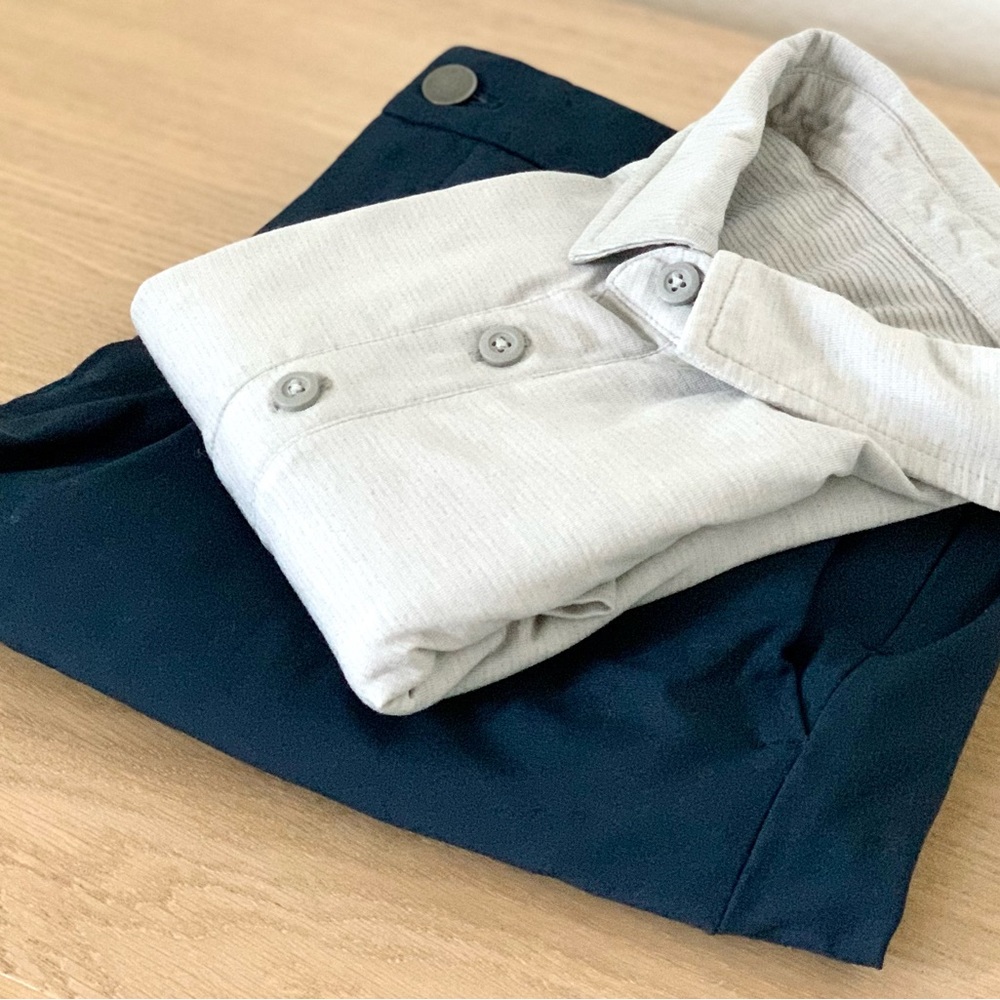 Light Grey Lululemon Men’s Polo